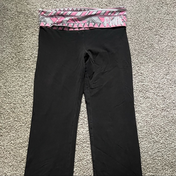 Legging Yoga Victoria's Secret PINK – Taille XS, Bordeaux, Très Bon État